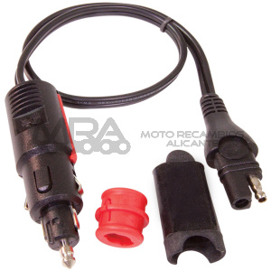 CONECTOR CARGADOR OPTIMATE MECHERO (MACHO) O02