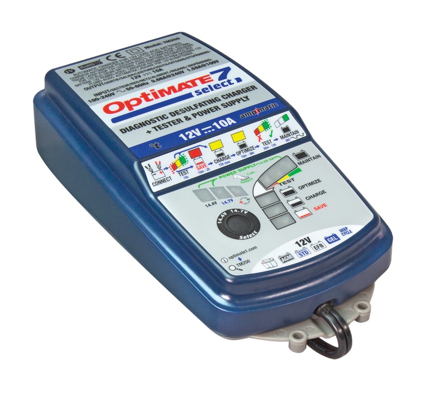 CARGADOR BATERIAS OPTIMATE 7 SELECT TM-250