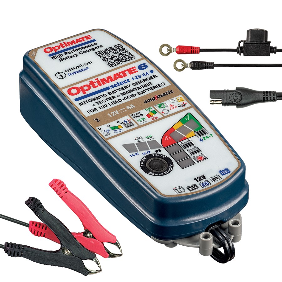 CARGADOR OPTIMATE 6 SELECT TM-370
