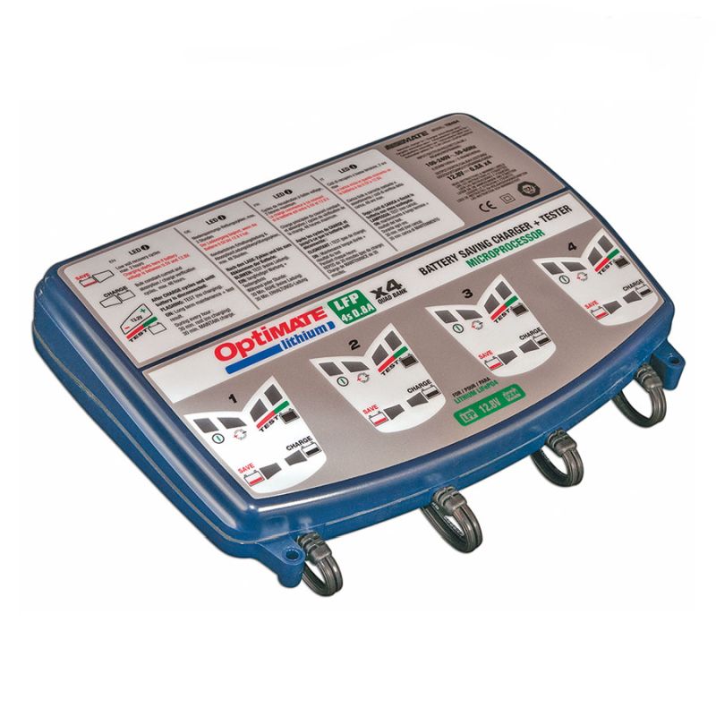 CARGADOR OPTIMATE LITHIUM 4S 4 X 0,8A TM-484