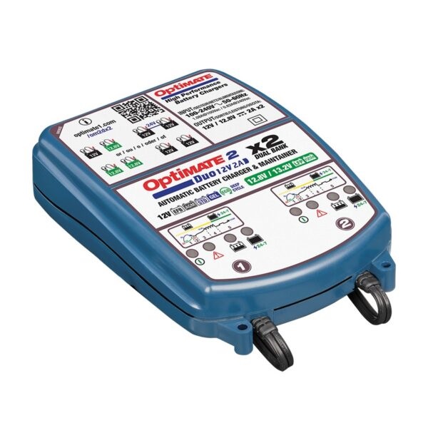 CARGADOR OPTIMATE 2 DUO X 2 BANK TM-570