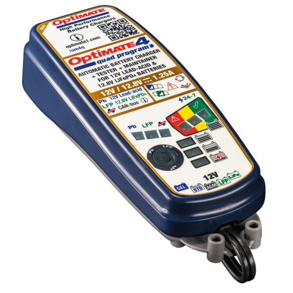 CARGADOR OPTIMATE 4 QUAD PROGRAM PREMIUM TM630-PR