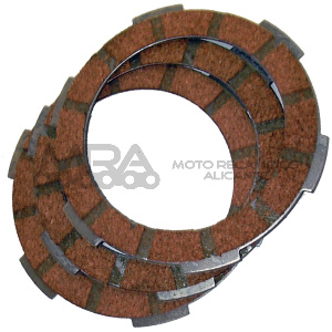 DISCOS EMBRAGUE (3) VESPA-75/125