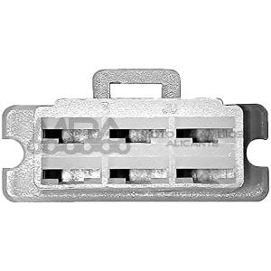 CONECTOR RECTANGULAR MACHO CON RANURA