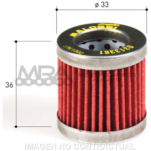 FILTRO ACEITE MALOSSI PIAGGIO 125/150 4T
