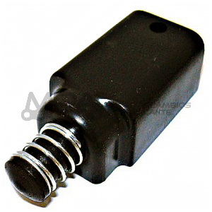 INTERRUPTOR STOP V-125-    BOTON NEGRO
