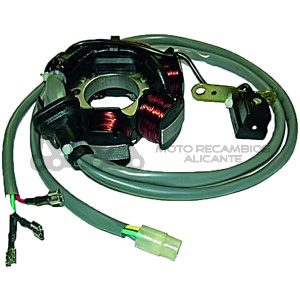 STATOR 6 POLOS MOTOR PIAGGIO 50 2T