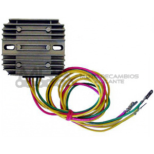 REGULADOR UNIVERSAL 35A 12V SIN SENSOR 5 CABLES