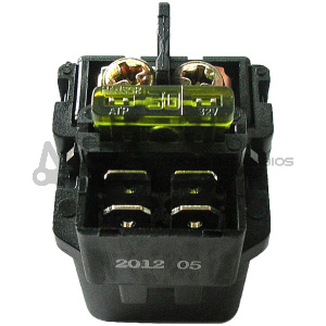 RELE ARRANQUE 4 FASTOMS 12V 30A CON FUSIBLE