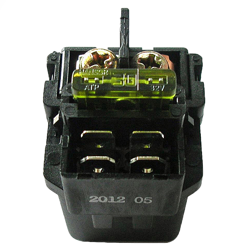 RELE ARRANQUE 4 FASTOMS 12V 30A CON FUSIBLE