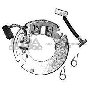 JUEGO PORTAESCOBILLAS MOTOR ARRANQUE VESPA PK 50/1