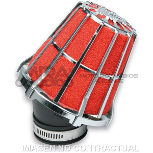 FILTRO POTENCIA E5 CROMADO S/CAJA CARBURADOR PHVA