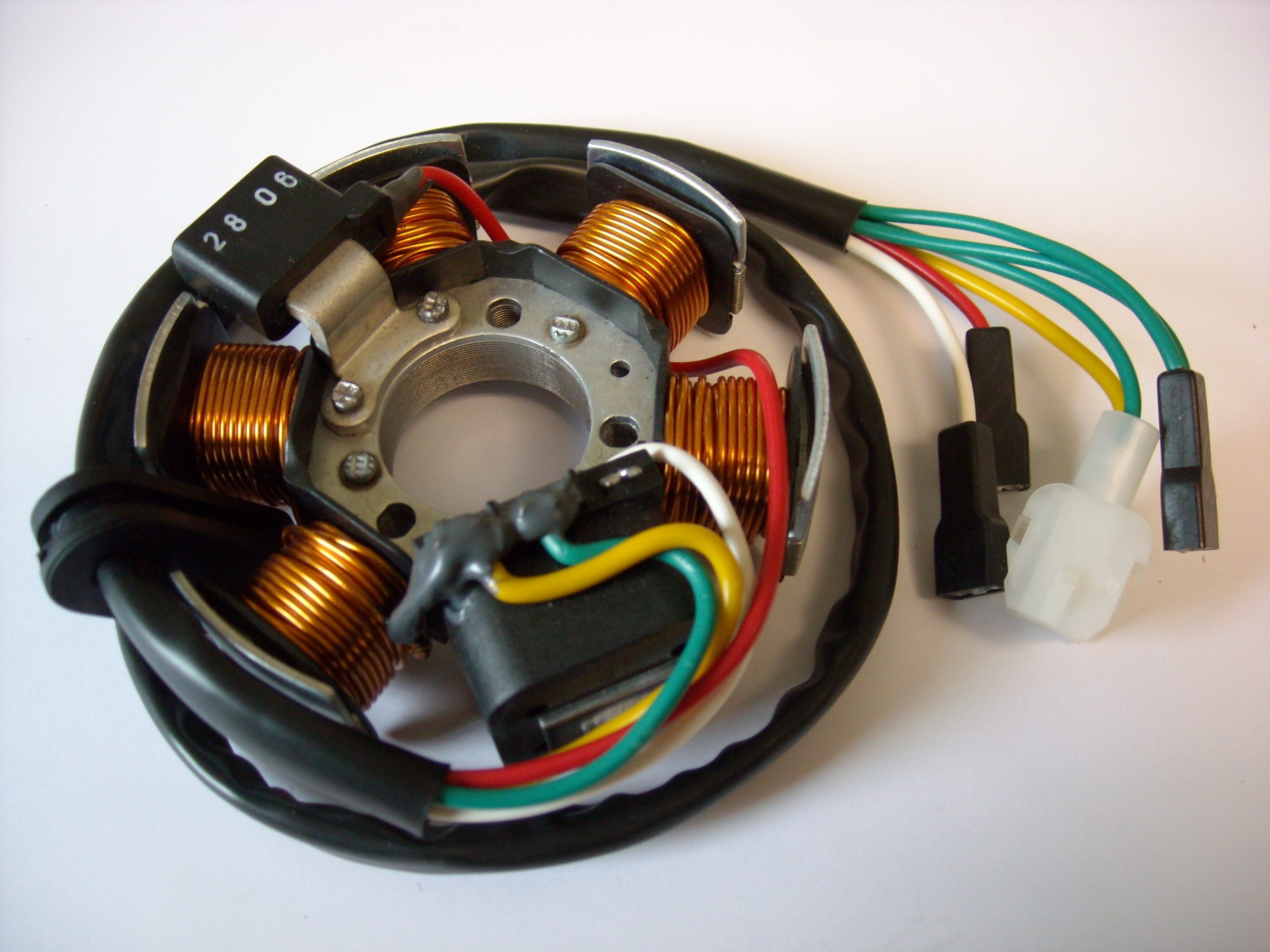 STATOR 6 POLOS DERBI SENDA BLACK EDITION, DRD 50