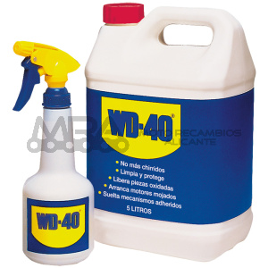 WD-40 GARRAFA 5L CON PULVERIZADOR