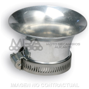 TROMPETA MALOSSI SIN ROSCA D. 52 X 37 MM