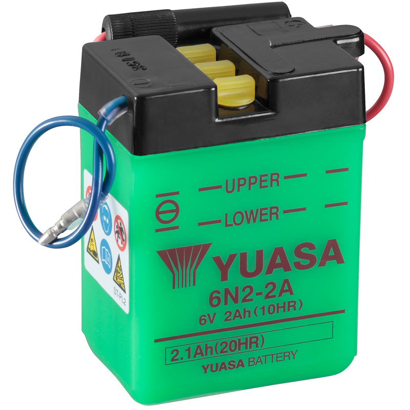 BATERIA YUASA 6N2-2A-1