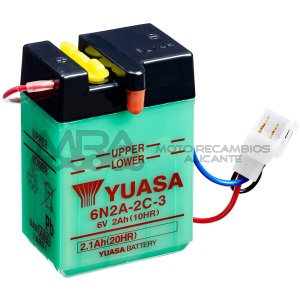 BATERIA YUASA 6N2A-2C-3