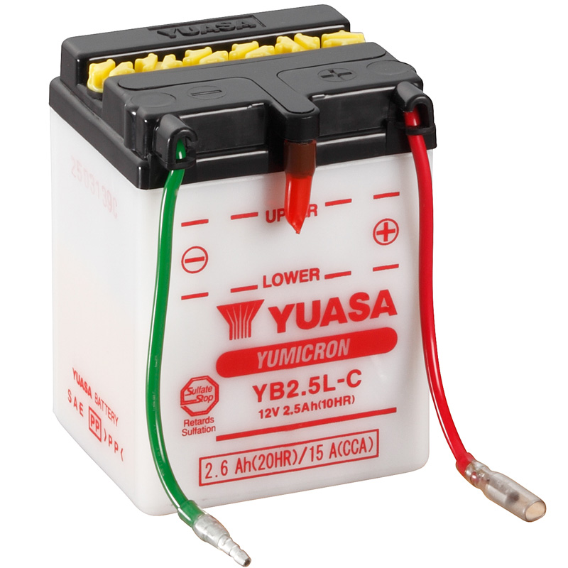 BATERIA YUASA YB2.5L-C