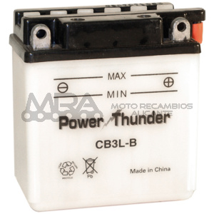 BATERIA POWER THUNDER CB3L-B CON ACIDO