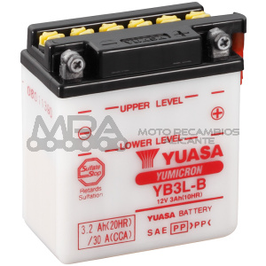 BATERIA YUASA YB3L-B COMBIPACK