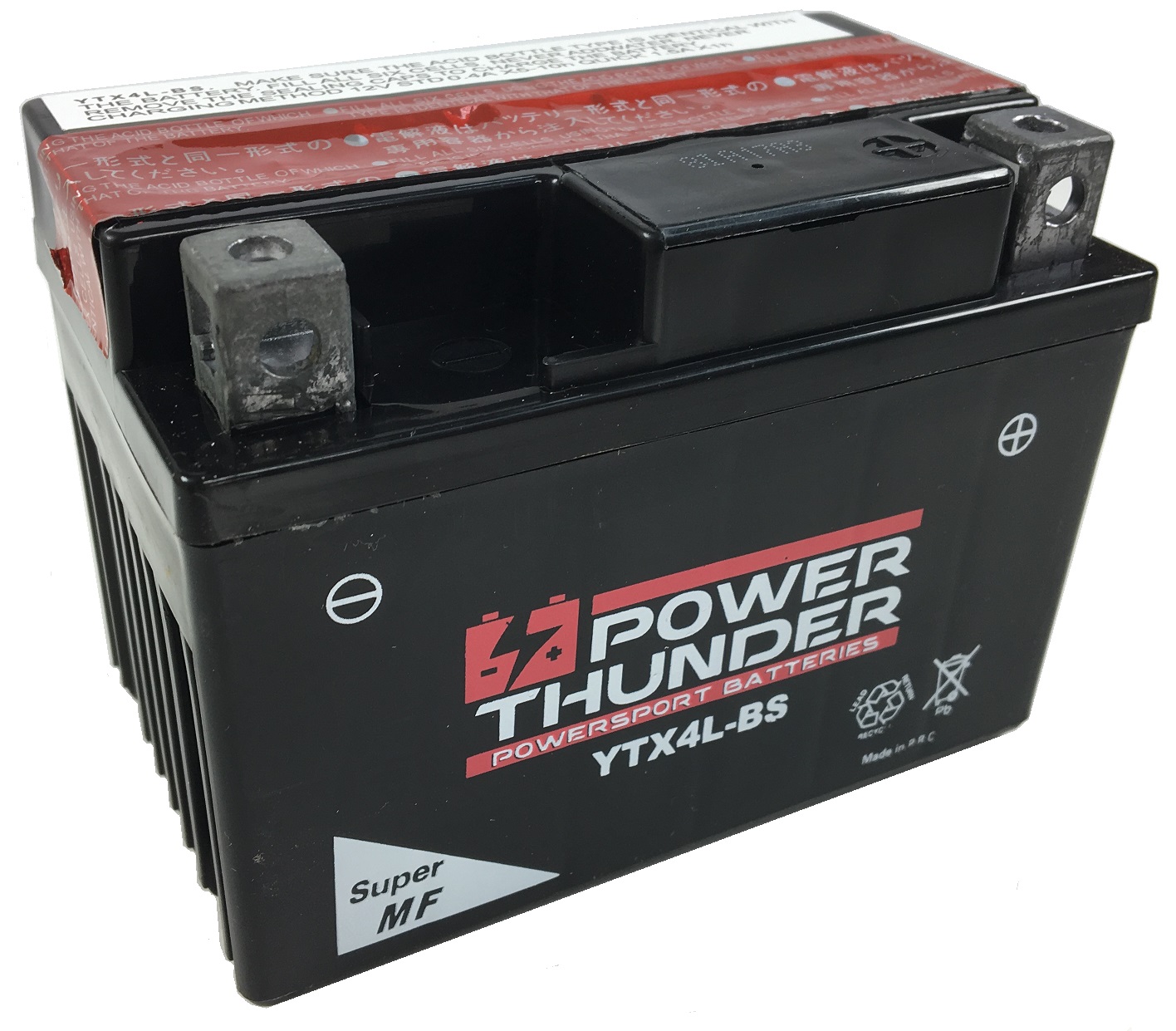 BATERIA POWER THUNDER YTX4L-BS