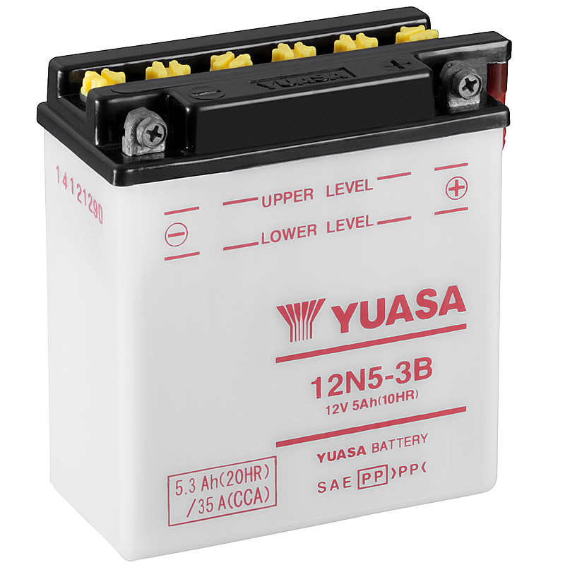BATERIA YUASA 12N5-3B COMBIPACK