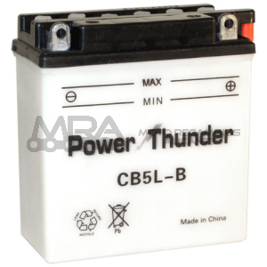 BATERIA POWER THUNDER CB5L-B CON ACIDO