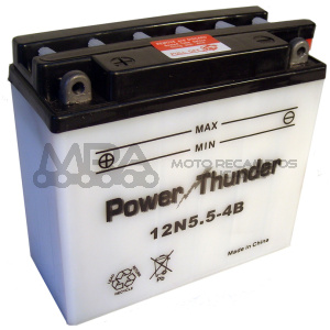BATERIA POWER THUNDER 12N5.5-4B (C/A)