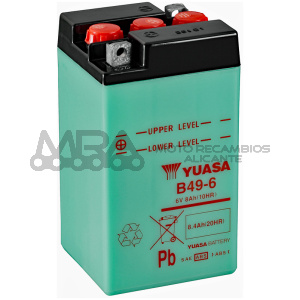 BATERIA YUASA B49-6 COMBIPACK