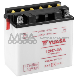 BATERIA YUASA 12N7-4A COMBIPACK