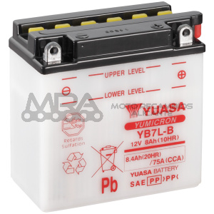 BATERIA YUASA YB7L-B COMBIPACK
