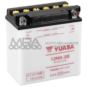 BATERIA YUASA 12N9-3B COMBIPACK