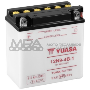 BATERIA YUASA 12N9-4B1 COMBIPACK