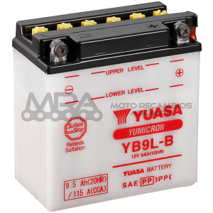 BATERIA YUASA YB9L-B