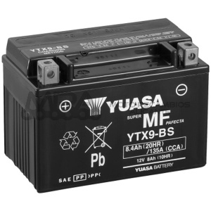 BATERIA YUASA YTX9-BS
