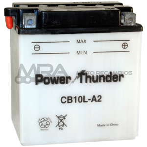 BATERIA POWER THUNDER CB10L-A2 CON ACIDO