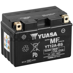 BATERIA YUASA YT12A-BS