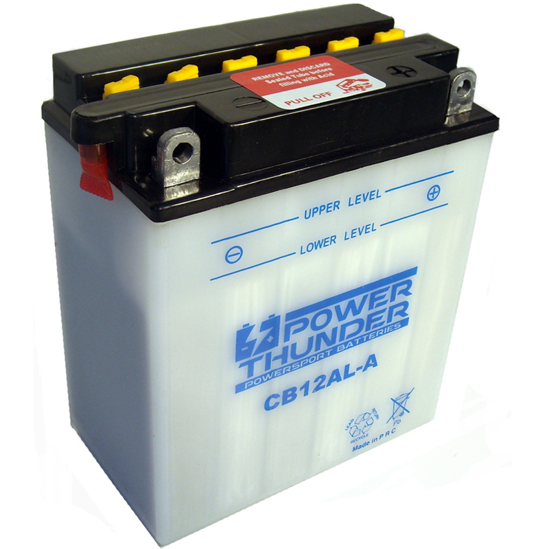 BATERIA POWER THUNDER CB12AL-A CON ACIDO