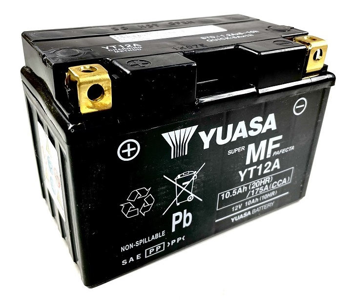 BATERIA YUASA YT12A-WC