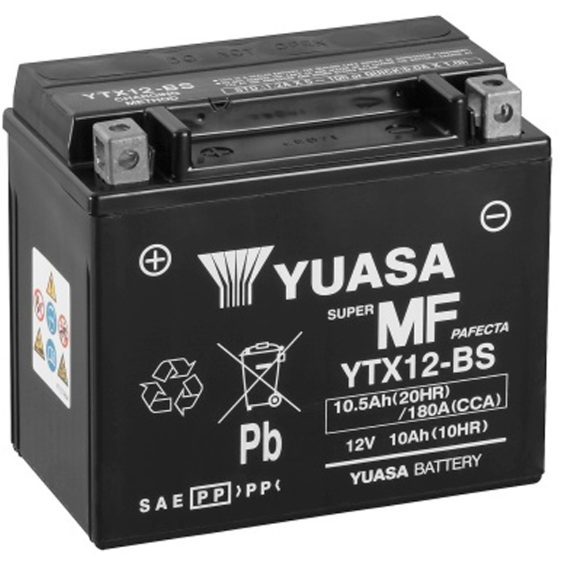 BATERIA YUASA YTX12-BS