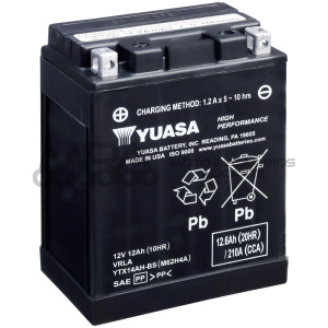 BATERIA YUASA YTX14AH-BS