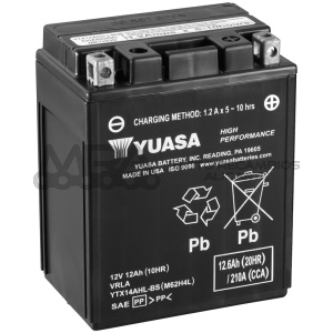 BATERIA YUASA YTX14AHL-BS