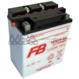 BATERIA FURUKAWA 12N14-3A CON ACIDO