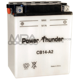 BATERIA POWER THUNDER CB14-A2 CON ACIDO