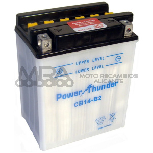 BATERIA POWER THUNDER CB14-B2 CON ACIDO