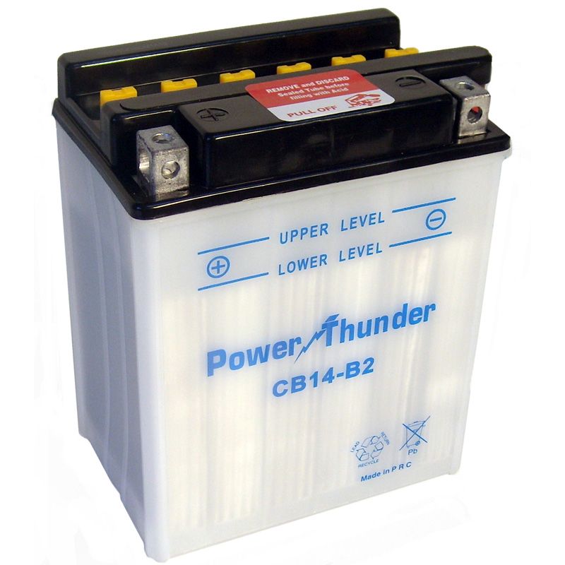 BATERIA POWER THUNDER CB14-B2 CON ACIDO