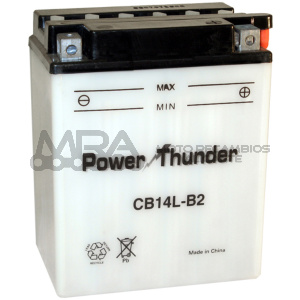 BATERIA POWER THUNDER CB14L-B2 CON ACIDO