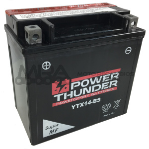 BATERIA POWER THUNDER YTX14-BS
