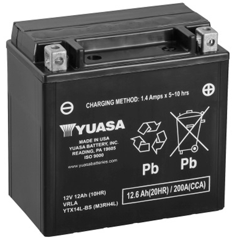 BATERIA YUASA YTX14L-BS