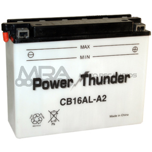 BATERIA POWER THUNDER CB16AL-A2 CON ACIDO